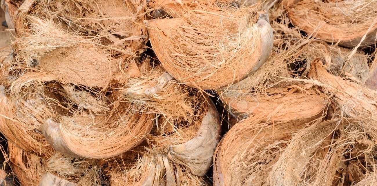 kerajinan dari serat buah kelapa